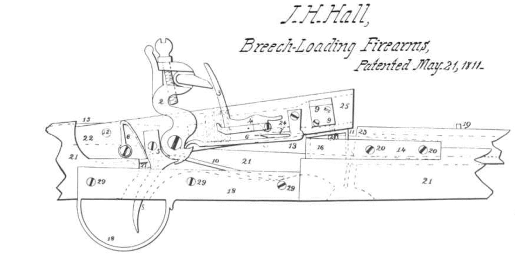 John Hancock Hall's Patent