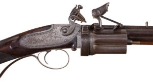 Collier Revolving Flintlock Rifle