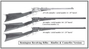 Remington Revolving Rifle ads